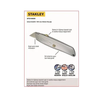 

Maket Bıçağı ST210099 Stanley