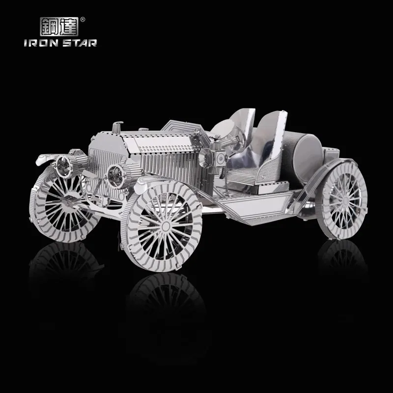 Ali-First 3D пазл знаменитая фотосессия винтажный автомобиль металлическая Лазерная