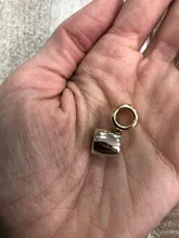 11mm 30 Uds rodio cabello Color dorado trenza anillos accesorios de Clips para las mujeres las niñas cuentas de rastas círculo estilo herramienta Agujero 7mm