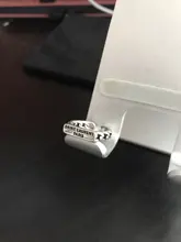 Anillos abiertos con letras de Metal para hombres y mujeres, joyería de fiesta, Punk, Vintage, Inglés