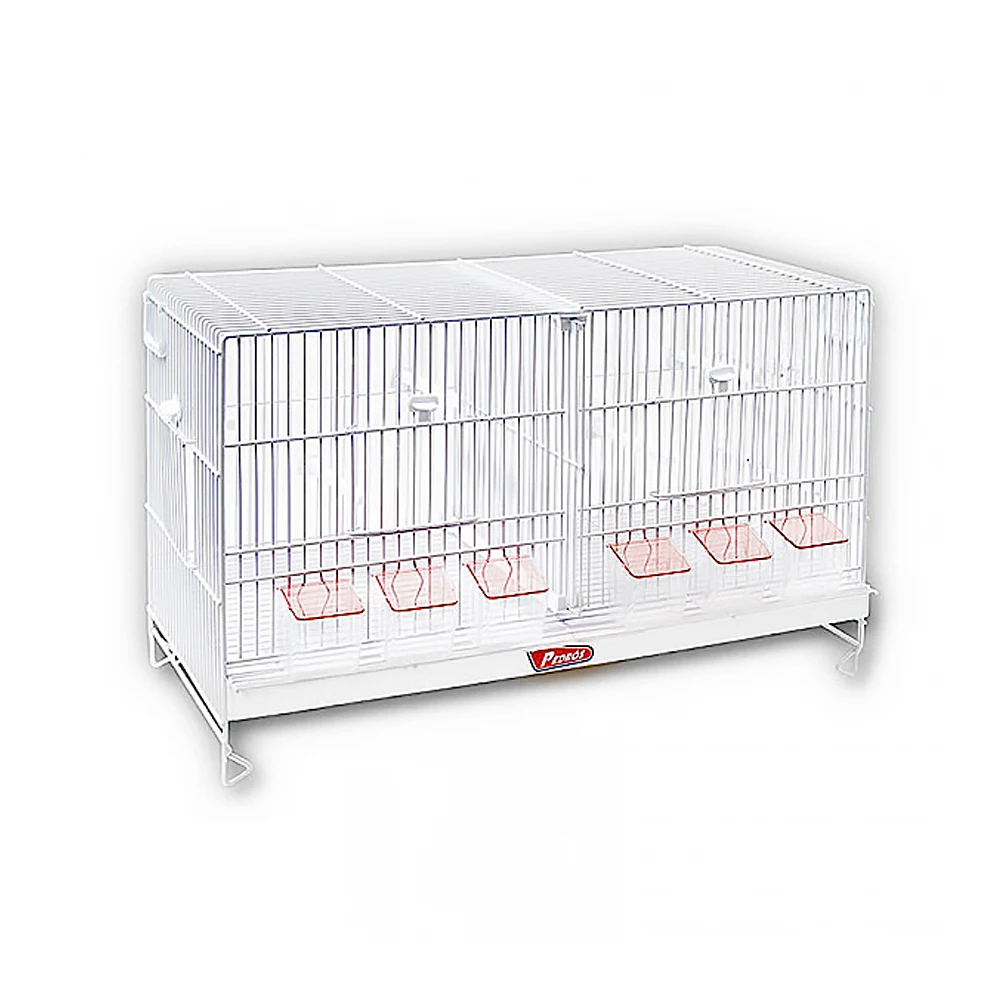 Jaula Pedros para cría Pájaros bebederos y puertas laterales y frontales como