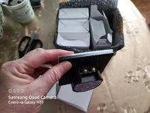 Minitiger-Interruptor táctil para luz de pared, estándar europeo, de lujo, de cristal blanco, 1 entrada y 1 vía