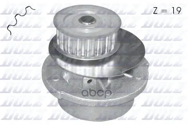 O-116_помпа! Opel Kadett/Vectra/Ascona/Corsa 1.4i-1.6i/Gsi 86-96 Dolz O116 Dolz арт. O116