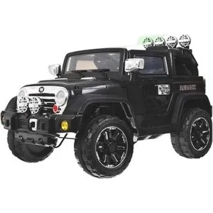 Harleybella Радиоуправляемый детский электромобиль Beach Jeep Черный- JJ235A-B