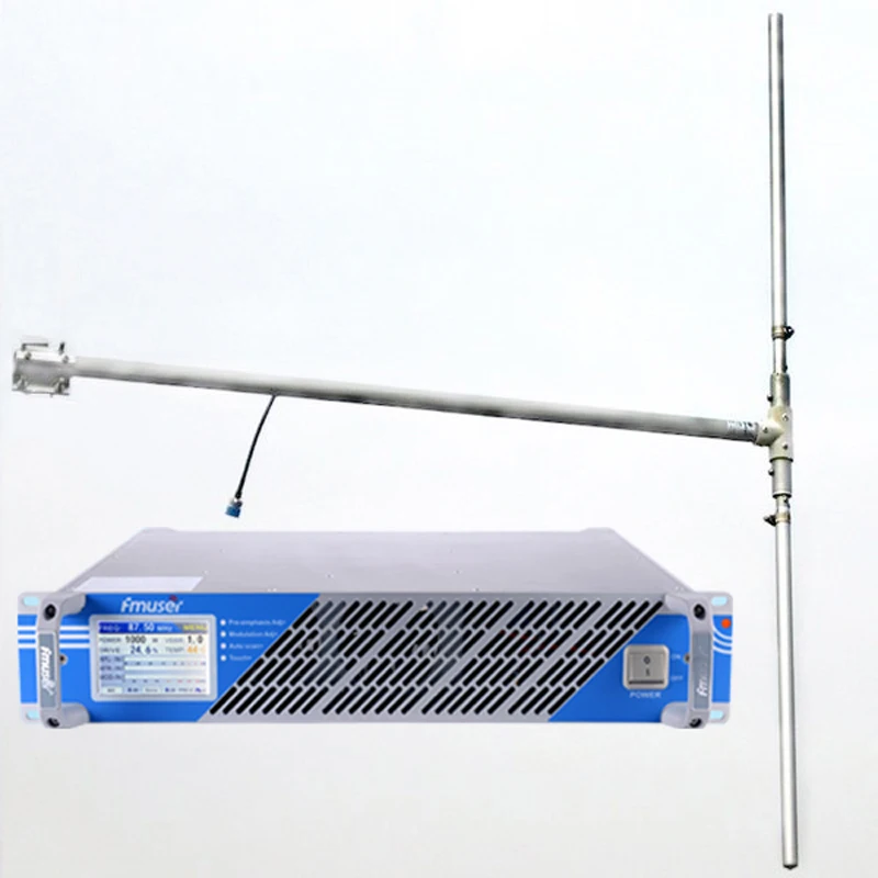 FMT-80T 80 Вт FM-радио трансмиттер Студия на воздухе + DP100 дипольная антенна