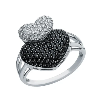 

Gold ring with diamonds sunlight sample 585