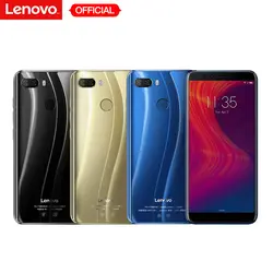 Lenovo K5 играть L38011 3 GB 32 GB 4G мобильный телефон 5,7 ''Snapdragon MSM8937 Восьмиядерный сзади Камера 13MP + 2MP Фронтальная камера 8MP