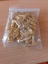 Connectors Terminal Fascia U-Shaped 100pcs/Lot Inserts Tab-Cold Small Teeth