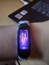 Pulsera de flores de colores para XiaoMi band 3, 4 y 5, correa de muñeca con grafiti a la moda para Xiaomi Mi band 5, 4 y 3, correa de repuesto para reloj