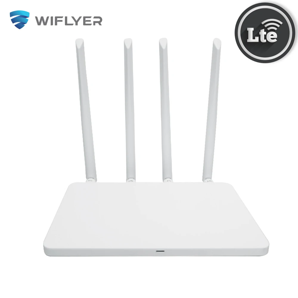 Wiflyer 4G Gigabit Router 1200 Мбит / с LTE Беспроводной WiFi-маршрутизатор Двухдиапазонная