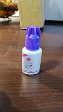 Genielash-pegamento para pestañas, secado rápido, para extensión de pestañas, de 6 a 7w, larga duración, baja irritación, negro, 0,5-1s