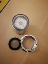 Zhangji Baño Led grifo aireador movido por agua ducha LED grifo Luz de ahorro de agua de la cocina de aireador 1/3/7 5 color elección