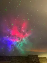 Led-Projector-Lamp Nebula Rotating-Night-Light Bedroom Starry Sky Aurora-Star Galaxy