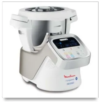 

MOULINEX ROBOT HF9001XF 1550W BLUETOOT + ACC.VAPORv-