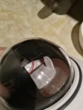 Cámara de vigilancia inteligente Dummy para interiores y exteriores, videocámara de seguridad CCTV falsa impermeable con luces LED rojas parpadeantes