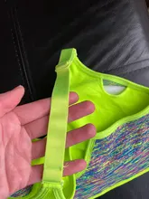 Padded Yoga-Bra Wirefree Fitness-Top Sport-Brassiere Seamless Push-Up Adjustable Quick-Dry