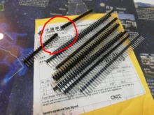 10 Uds 40 Pin 1x40 sola fila macho y hembra 2,54 conector de pines divisible de para Arduino negro