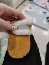 Cálido recién nacido Niño botas de invierno en primer lugar los caminantes zapatos para bebé, Niña y niño de suela suave nieve de piel botines para 0-18M