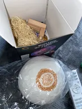 Lámpara de luna con Altavoz Bluetooth Quran, soporte para estante, aplicación de luz nocturna de Control con traducción del Corán