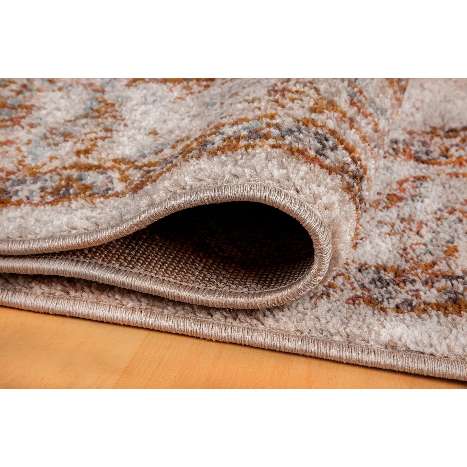 Je Veux дома Иран Винтаж коллекция пузатые ковер Beige-Coffee-Blue-60x90 | Дом и сад