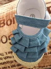 Zapatos de verano para recién nacidos, suela suave, antideslizante, liso con volantes, primeros pasos, 2019