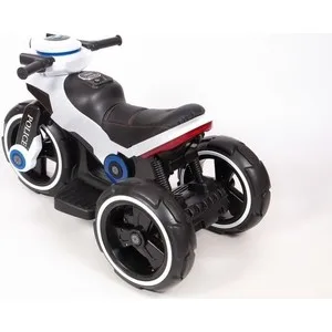 Детский мотоцикл на аккумуляторе Y QIKE Y-MAXI Police White- SW198B-WHITE