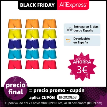 

Pack 15 Umbro briefs in various colors for men 100% cotton
