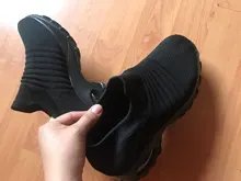 KWBEFRT-zapatillas de deporte transpirables para mujer, deportivas de correr de malla, zapatos de plataforma informales sin cordones, 2020