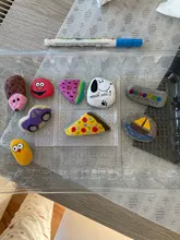 Gn-Rotuladores acrílicos de pintura acrílica, bolígrafos ideales para rotular tazas de porcelana, vidrio, roca, cerámica, lienzos de tela, o madera, 12 o 18 colores, de 0,7mm