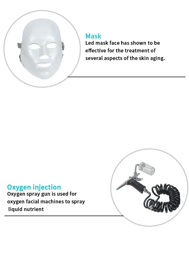 7 в 1 aqual peel вода demerbrasion кислородная струйная обработка лица машина для ухода за собой глубокое очищение кожи омоложение анти-старения