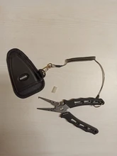 Fishing-Pliers Cutters Crimper-Hook-Remover Braid Stainless-Steel Booms Saltwater-Resistant