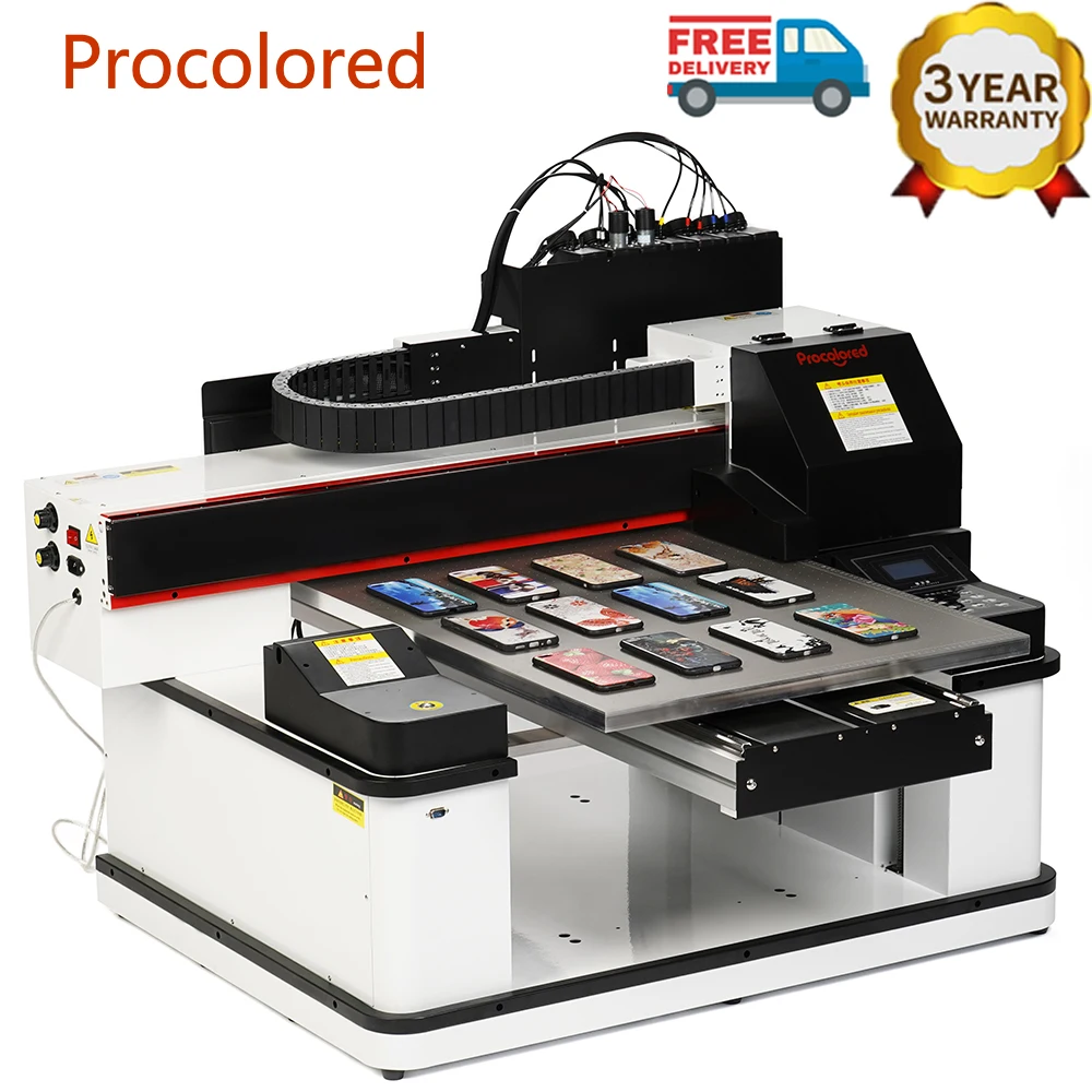 Pink Procolored Machine VarjuvenPrinting-Machine-UV-DTG-Flatbed-Printer-Procolored-A1-6090 ...