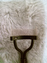 Rizador de pestañas, separador de maquillaje para pestañas, cepillo plegable de Metal, peine, rímel, rizador, herramienta cosmética de belleza