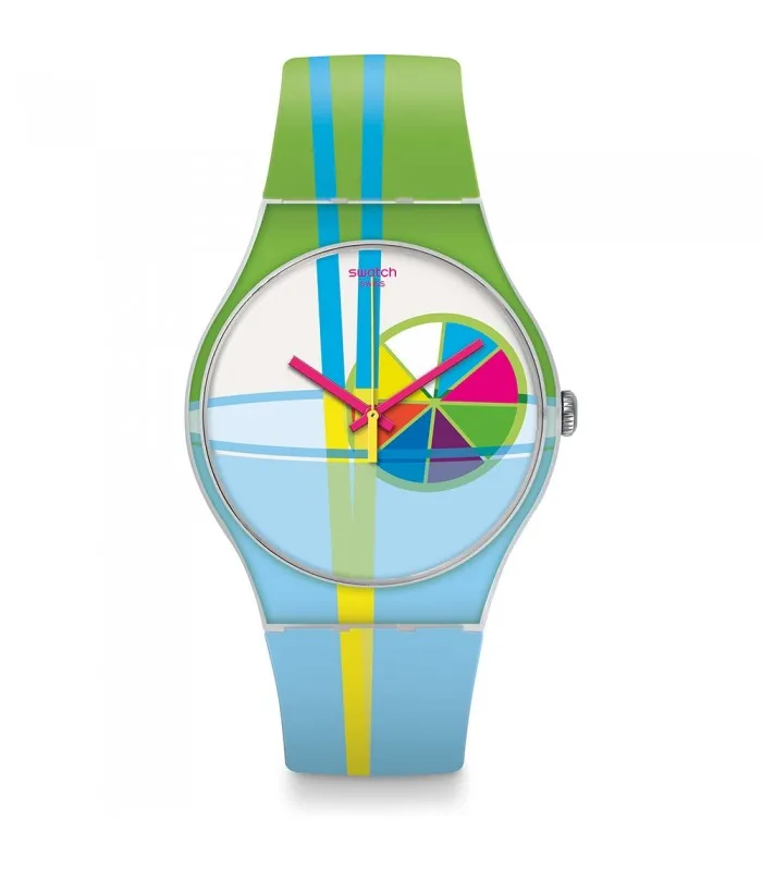 Часы swatch ORIGINALS NEW GENT 41 мм CAIPI SUOW124