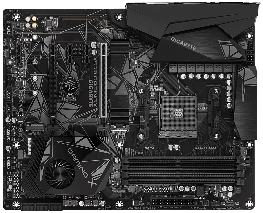 Материнская плата Gigabyte X570 GAMING X