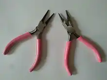 Juego de herramientas y accesorios de diseño para joyería DIY, manija bonita, Color rosa, antideslizante, empalme y fijación