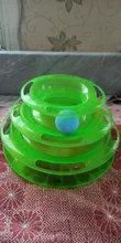 3 Levels Pet Cat Toy Funny Tower Tracks Disc Cat Tracks Toys Training Intelligence Amusement