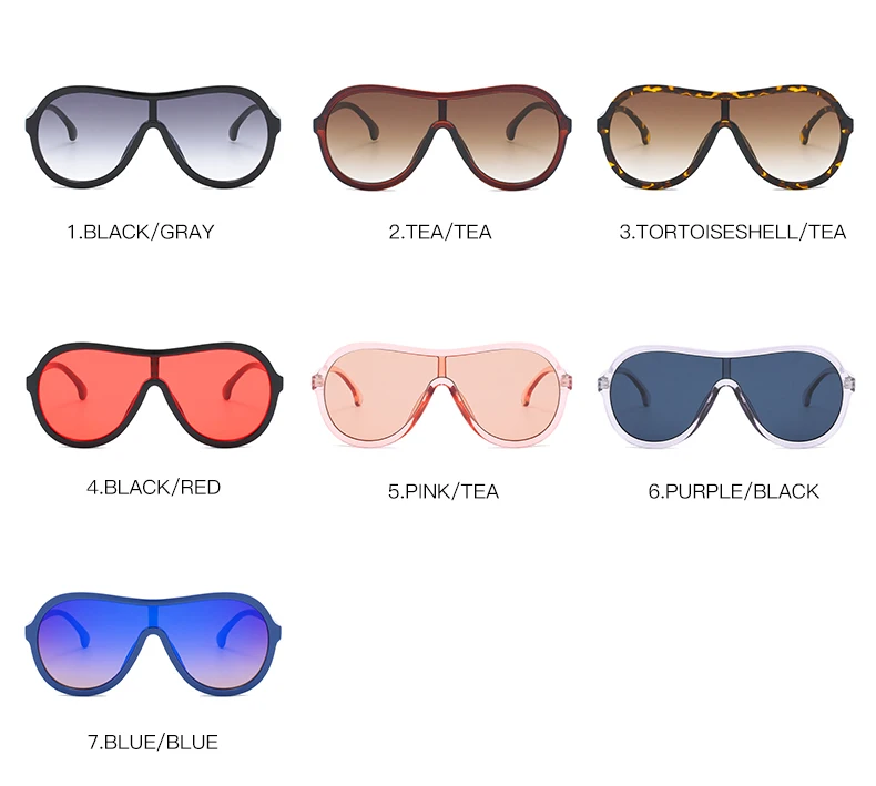 FC OPTICS Sunglasses Women Vintage Retro Circle Round Sun Glasses for Men Women's Transparent Sunglasses