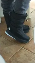 Botas de nieve para mujer, botines gruesos de felpa, impermeables, antideslizantes, hasta el muslo, a la moda, cálidos, 2021