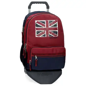 

Backpack Pepe Jeans Andy Two Compartments with Trolley