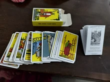 Cartas de Tarot misteriosas para mujeres y niñas, cartas de oráculo, juego de mesa