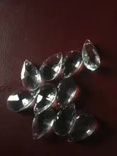 Pendant Jewelry Chandelier Suncatcher-Spacer Crystal-Prism Glass Faceted Clear Tear DIY