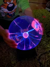Kids Gift Table-Lights Plasma-Ball-Light Party-Decor Glass Christmas Novelty Magic 3/4/5/6inch-night-light