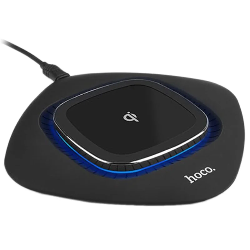 Быстрая беспроводная зарядка Hoco CW10 Elegant Qi Wireless Fast Charger
