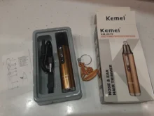 Nose-Hair-Trimmer Professional Electric Rechargeable Ear Champagne Color Men Fashion