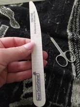 Limas profesionales para uñas, 100/180 de papel de lija, pulido de uñas, herramientas de cuidado de manicura, 10 Uds./15 Uds.