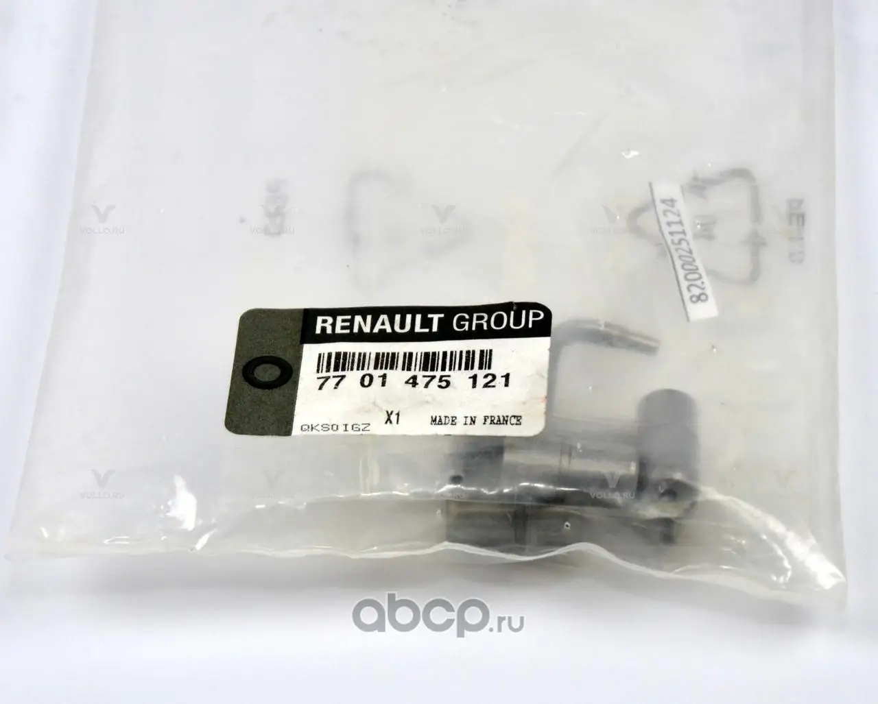 7701475121 Renault КОМП. ЖИКЛЕРОВ СИСТ СМАЗКИ ДВИГ. 4ШТ