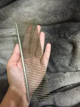 Brush Long-Hair Stainless-Steel Chihuahua Comb Dog-Grooming-Tool Pet-Dog Double-Use Portable