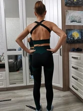 Las mujeres yoga conjunto, ropa de gimnasio Mujer Deporte fitness traje ropa deportiva yoga top + Leggings sin las mujeres gimnasio yoga conjuntos con sujetador S-XL