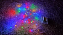 Light-String Garland Copper-Wire-Lights Battery-Power Festoon Fairy LED Christmas Wedding